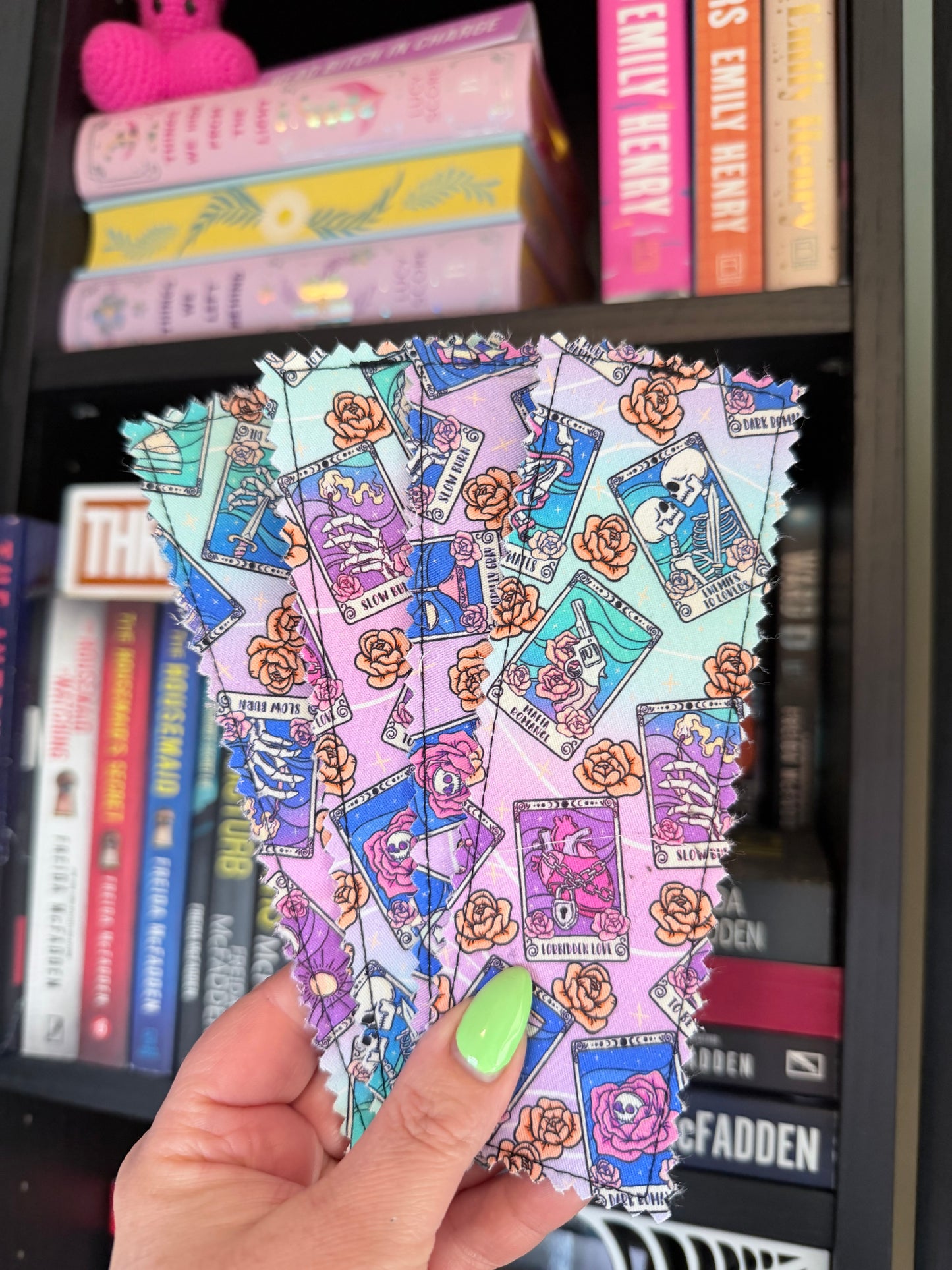 Book Tarot Fabric Book Mark