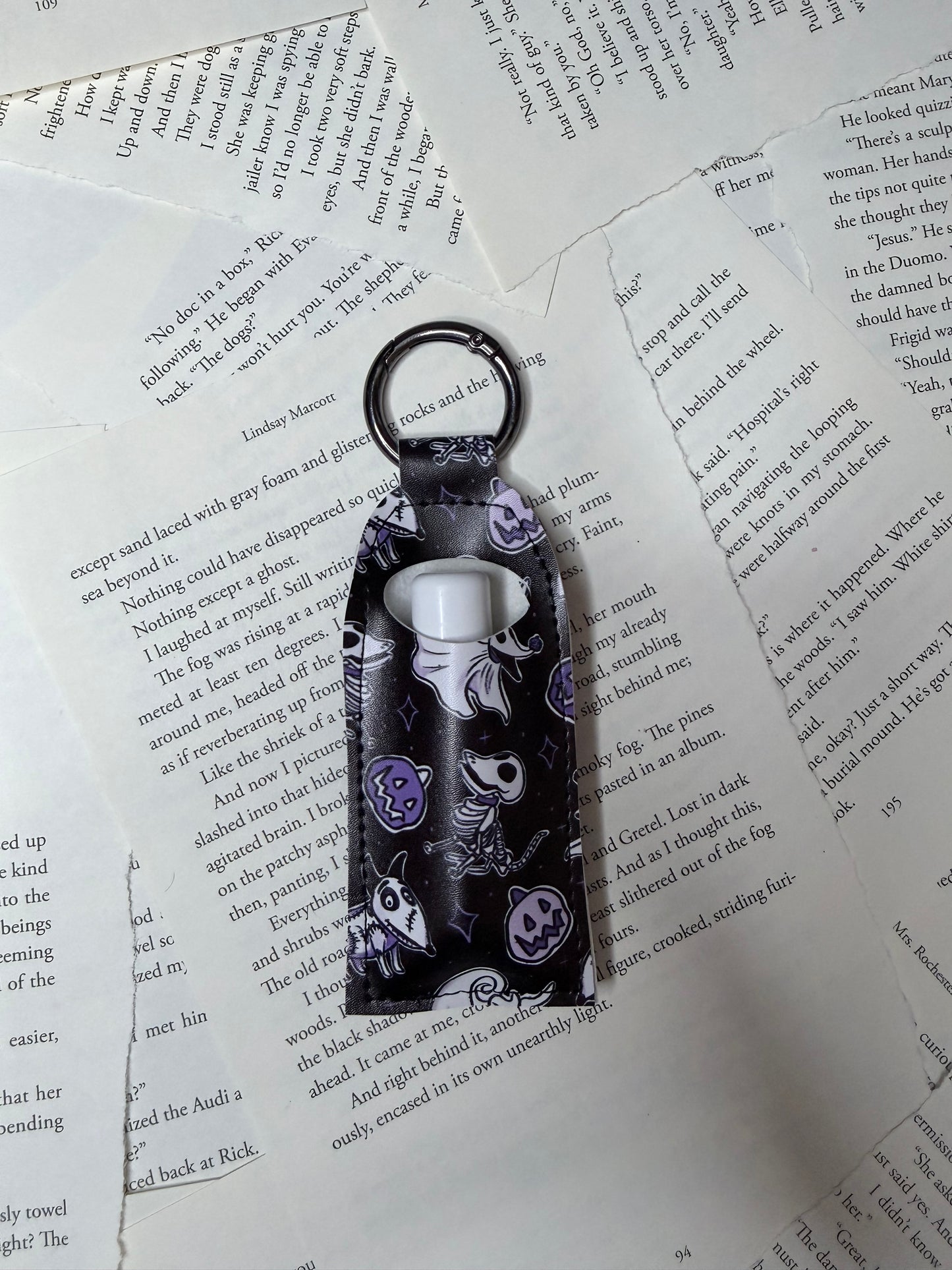 Horror Dogs Chapstick Keychain