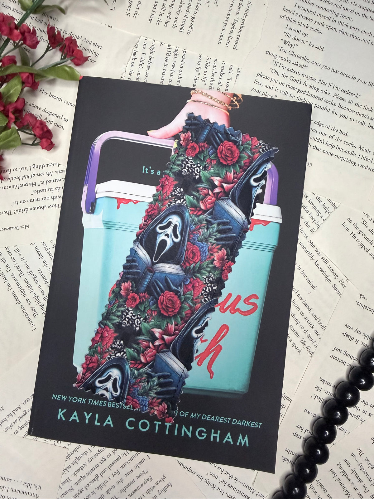 Ghost Fabric Book Mark