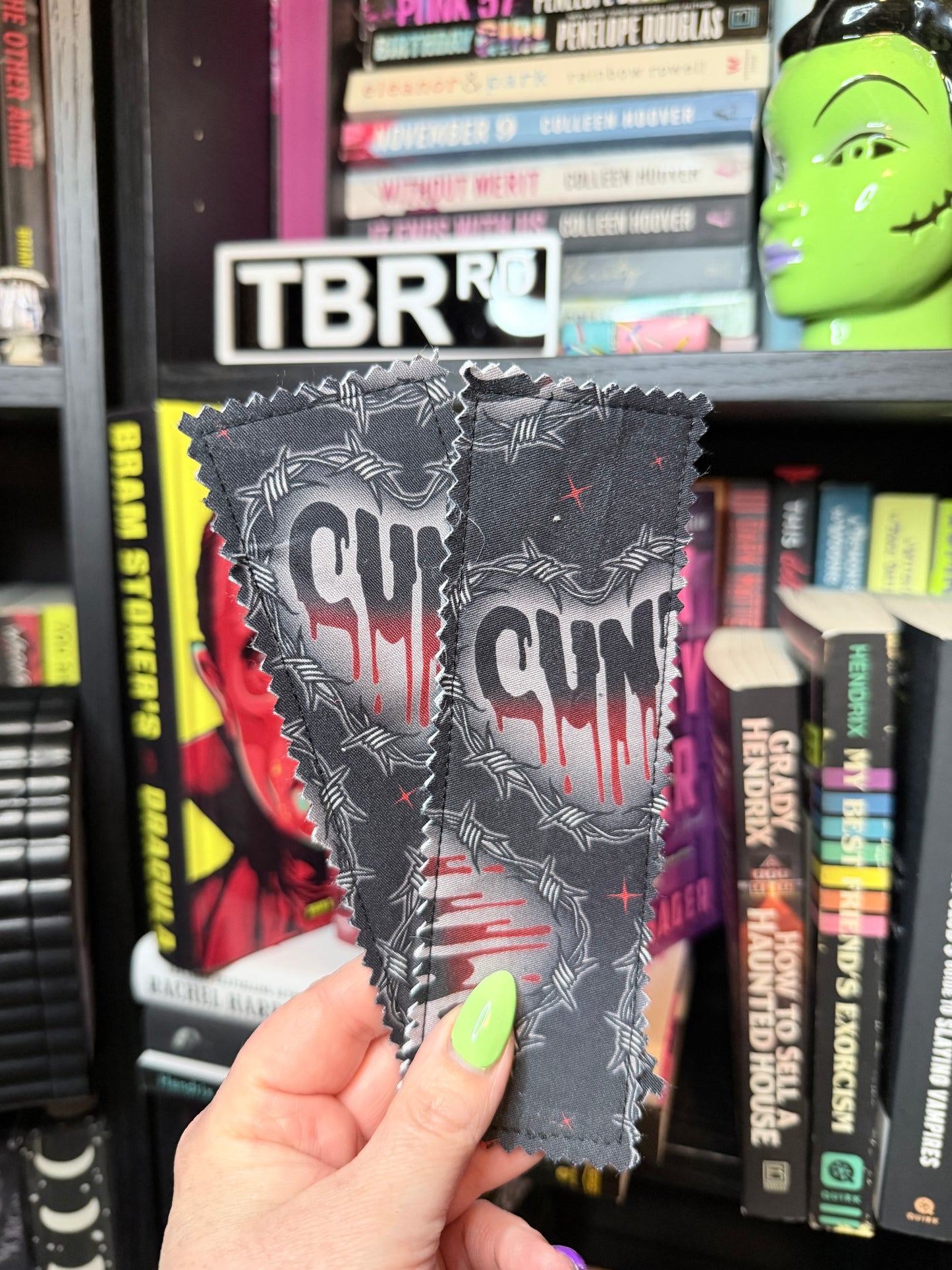 CUNT Fabric Book Mark