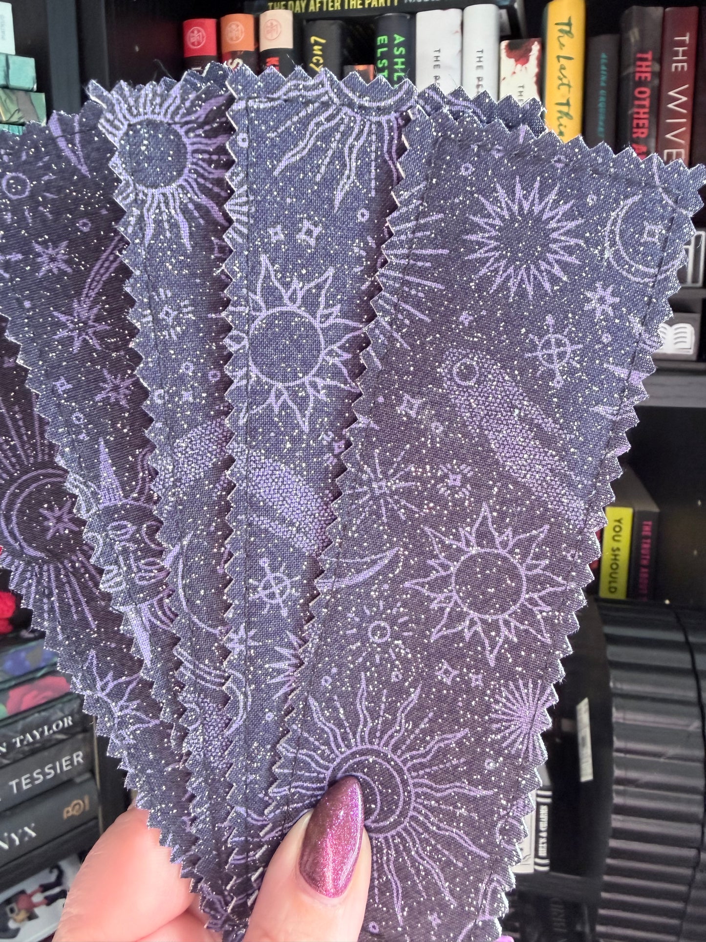 Celestial Fabric Book Mark