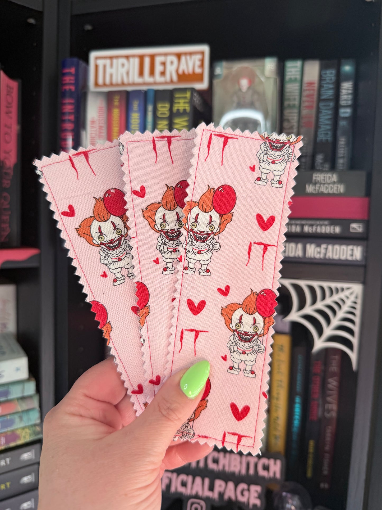 It Valloween Bookmark