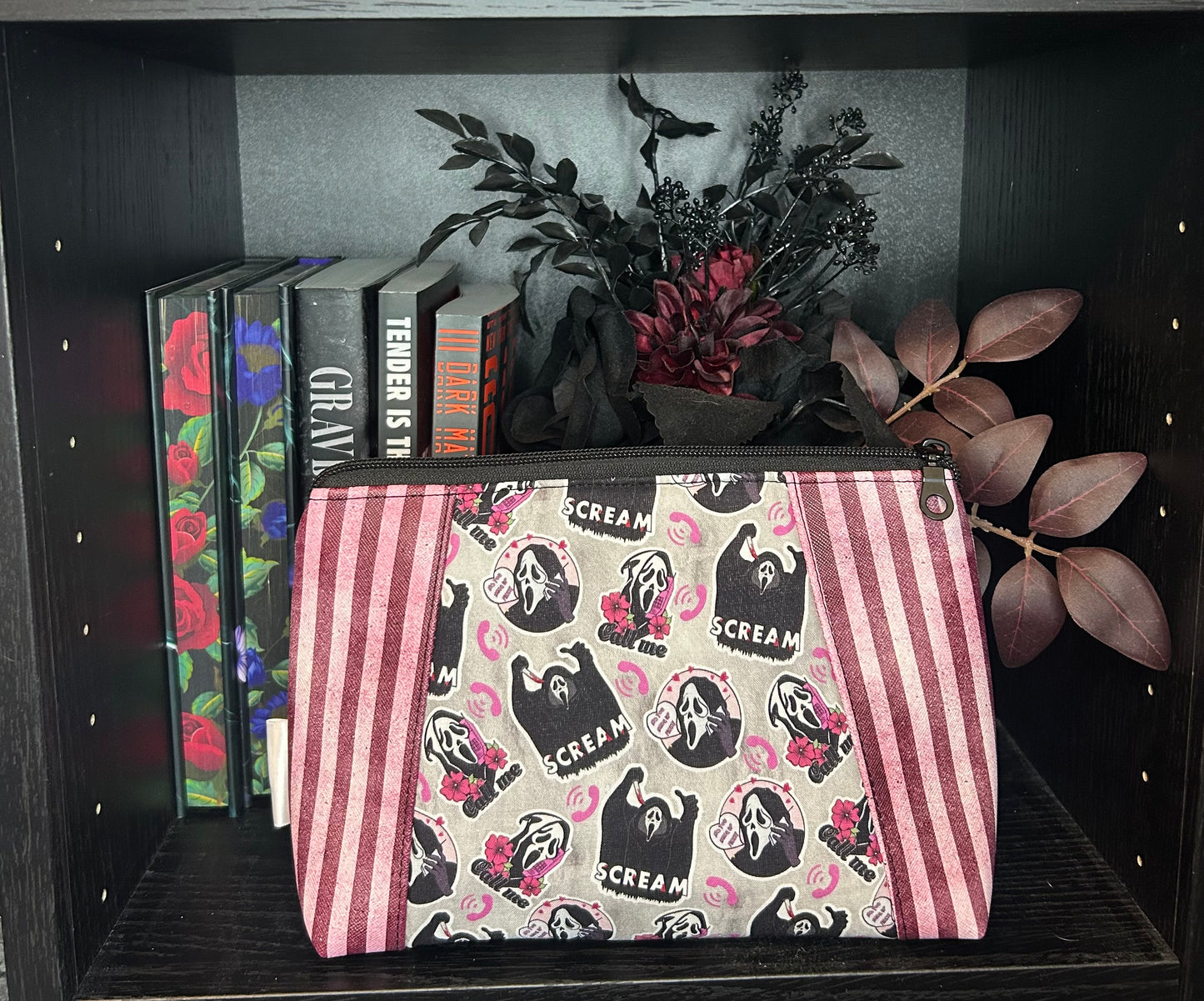 Kiss & Kill Large Make up Bag