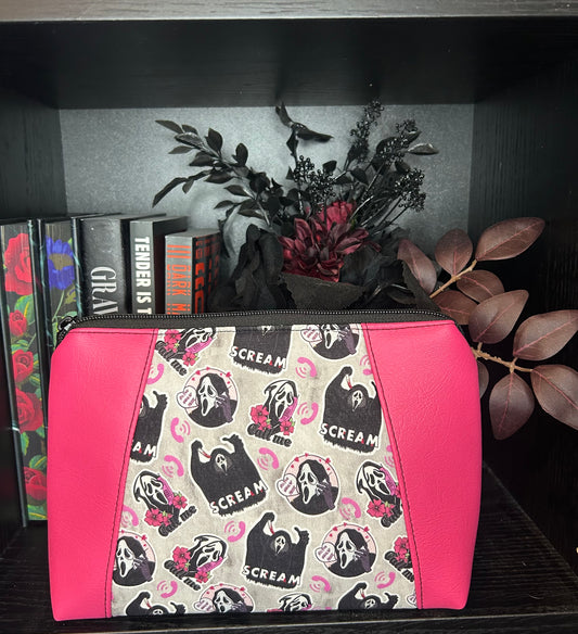Kiss & Kill Large Make up Bag