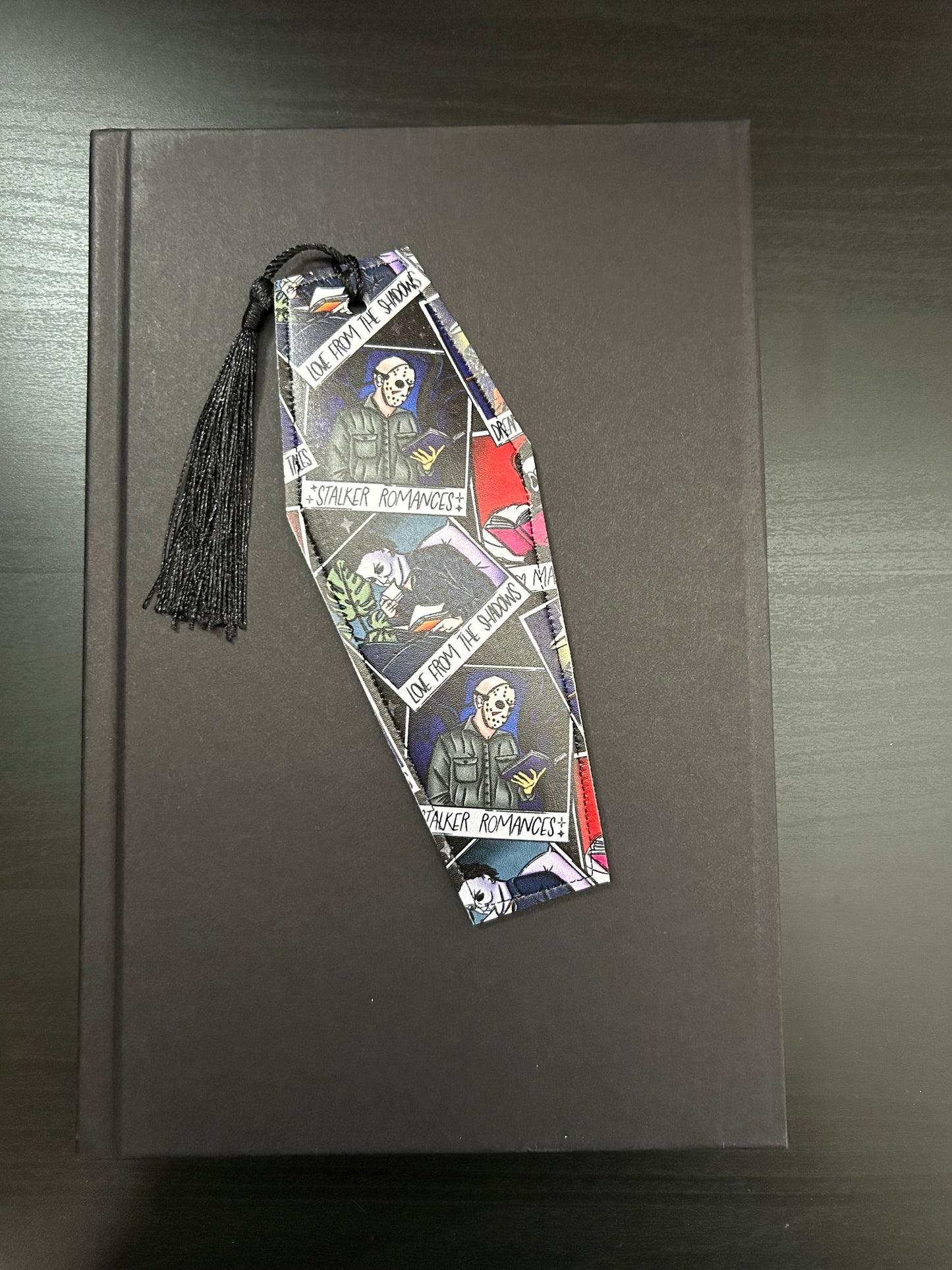 Bookish Masked Man Coffin Bookmark (Yes Daddy)