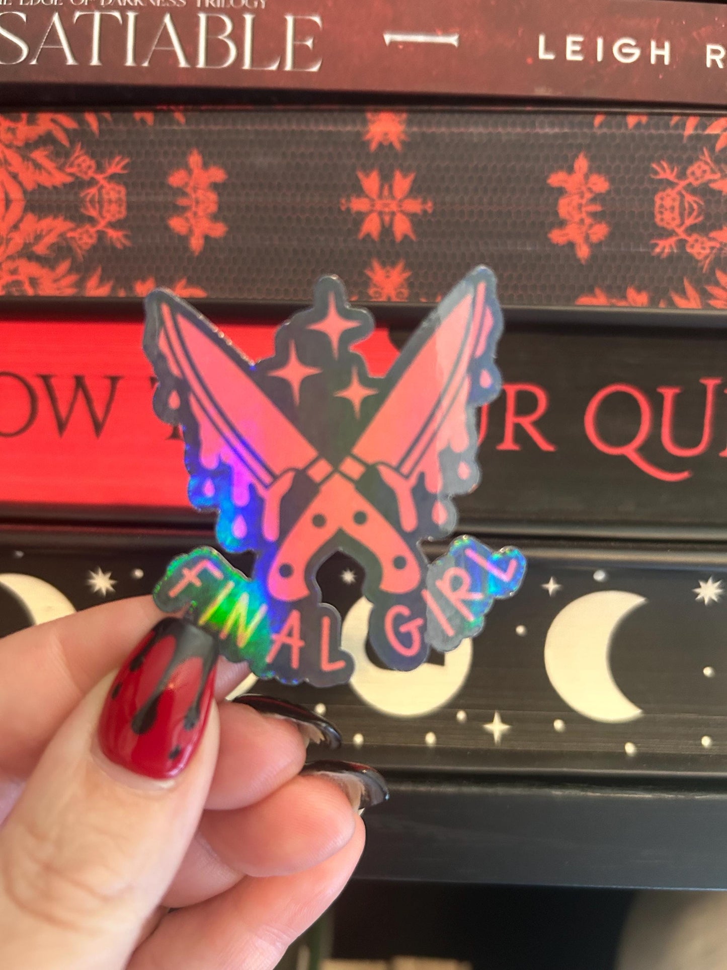 Holographic Final Girl Sticker