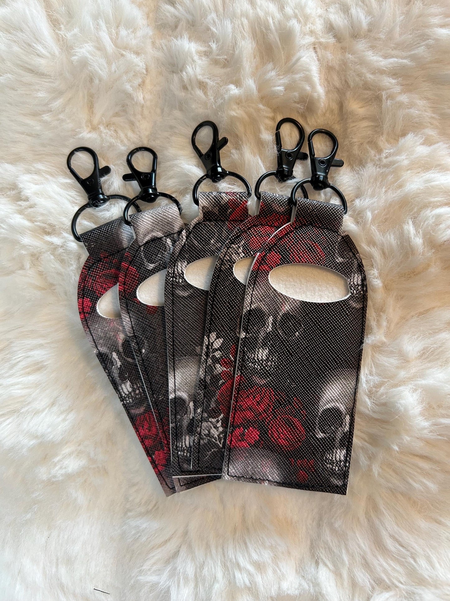 Kiss of Death Chapstick Keychain