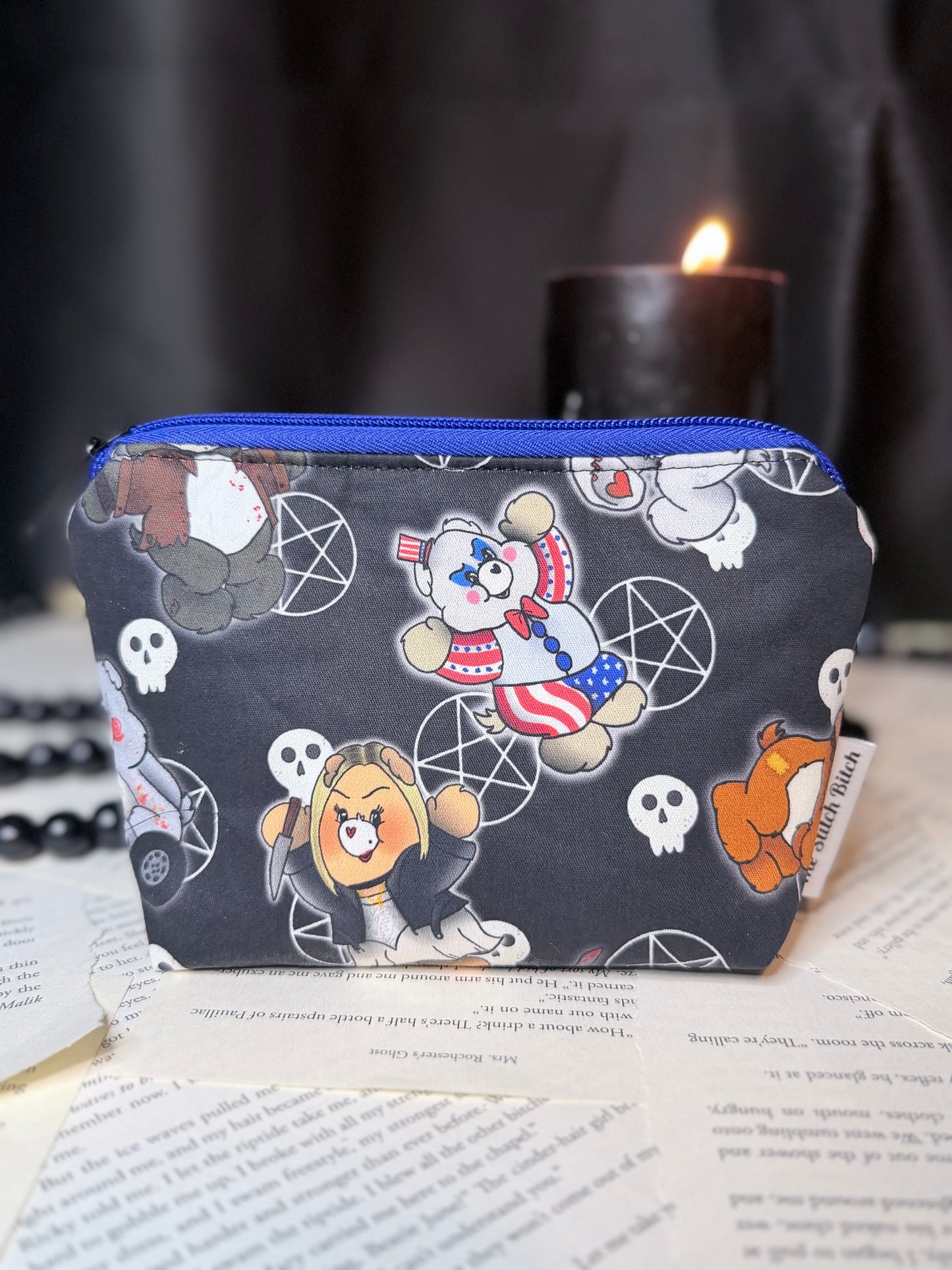 Small Scare Bear Make Up Bag