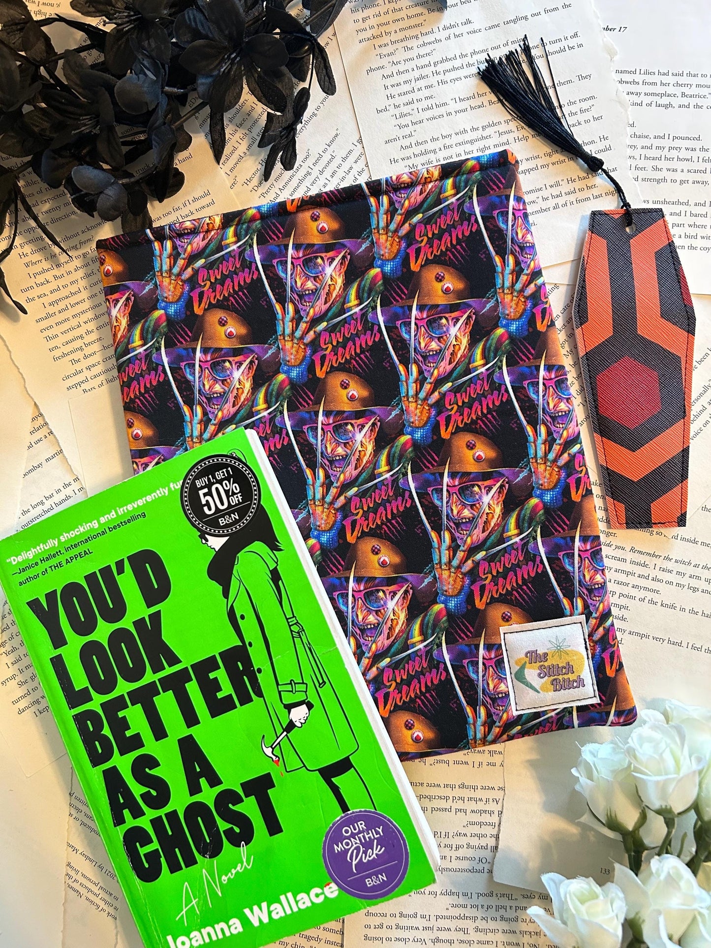 Never Sleep Again Book Sleeve