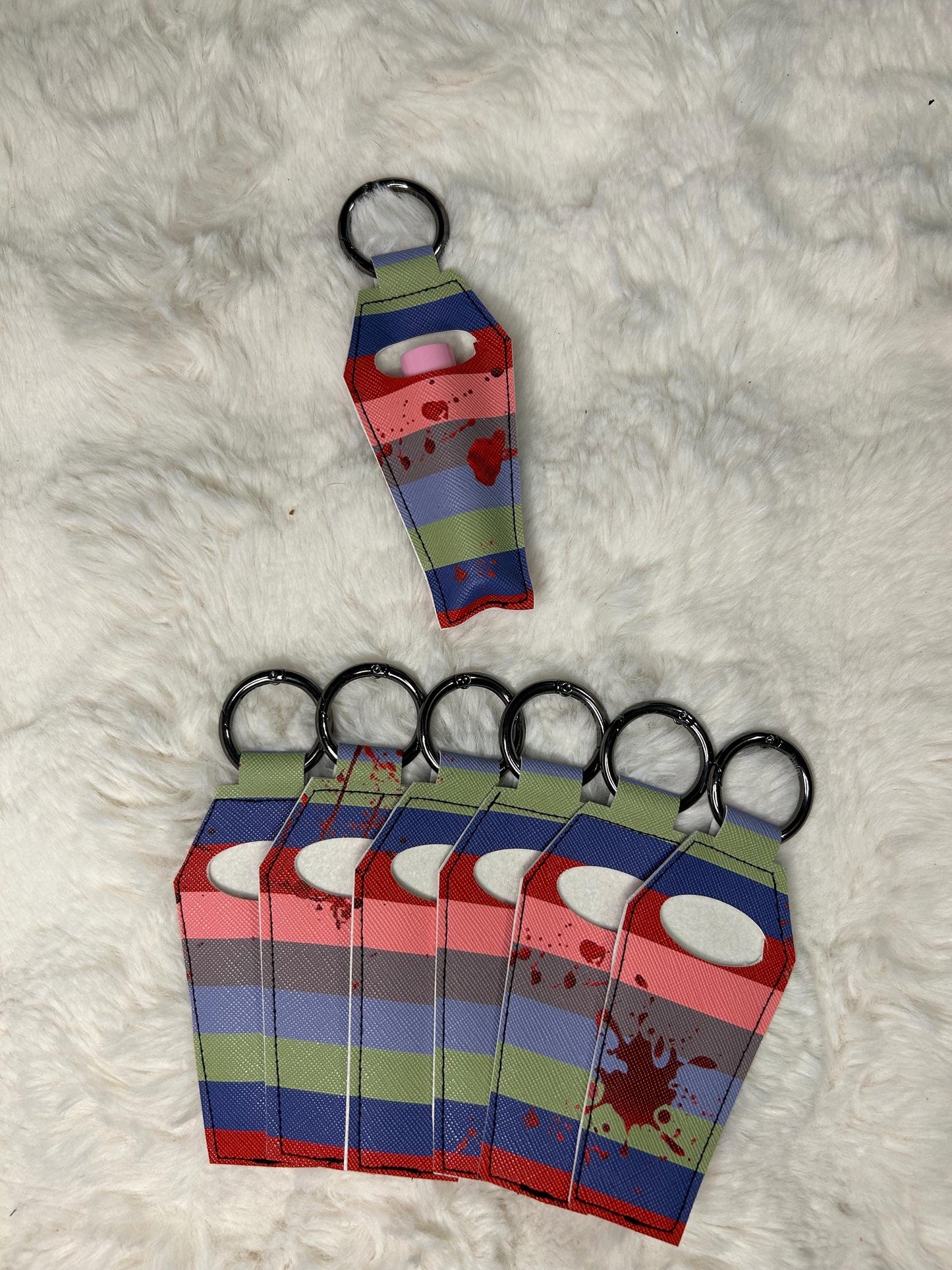 Chucky Coffin Chapstick Keychain