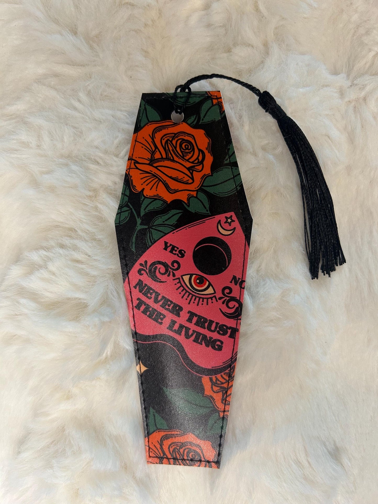 Never Trust The Living Coffin Bookmark