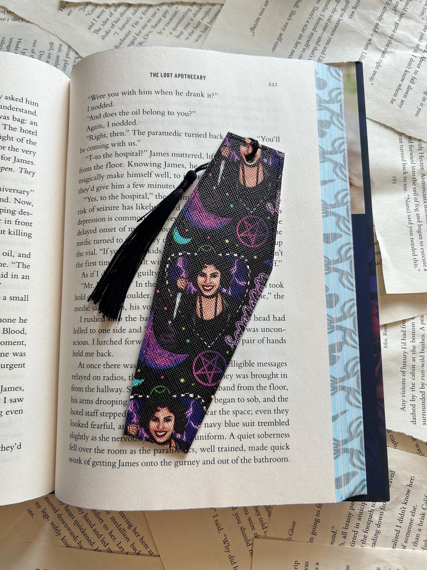 The Craft  Coffin Bookmark with Tassel