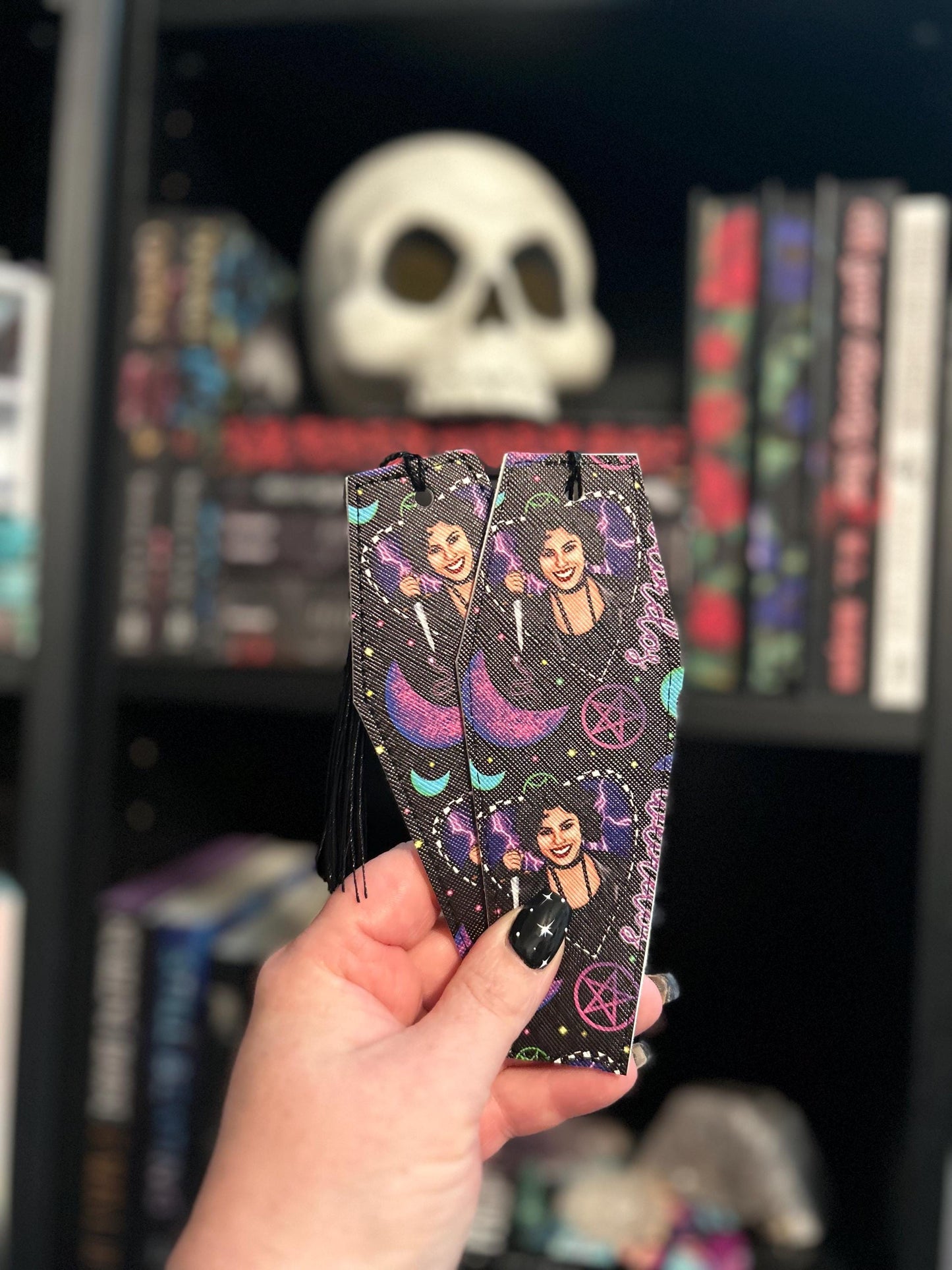 The Craft  Coffin Bookmark with Tassel