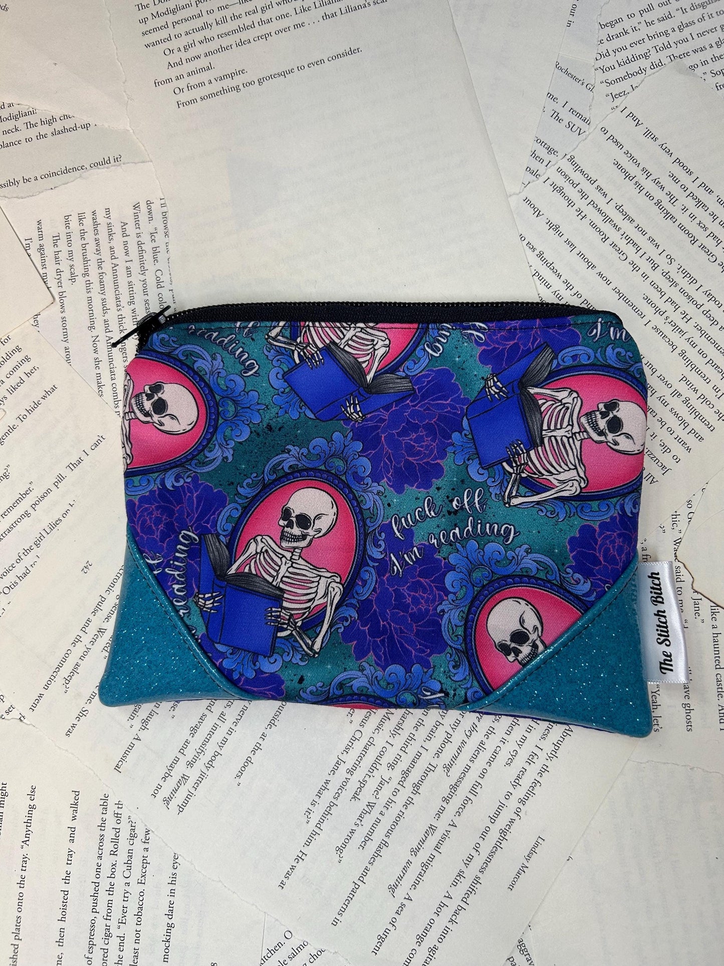 Fuck Off Im Reading Annotation Kit/Zipper Bag