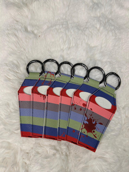 Chucky Coffin Chapstick Keychain