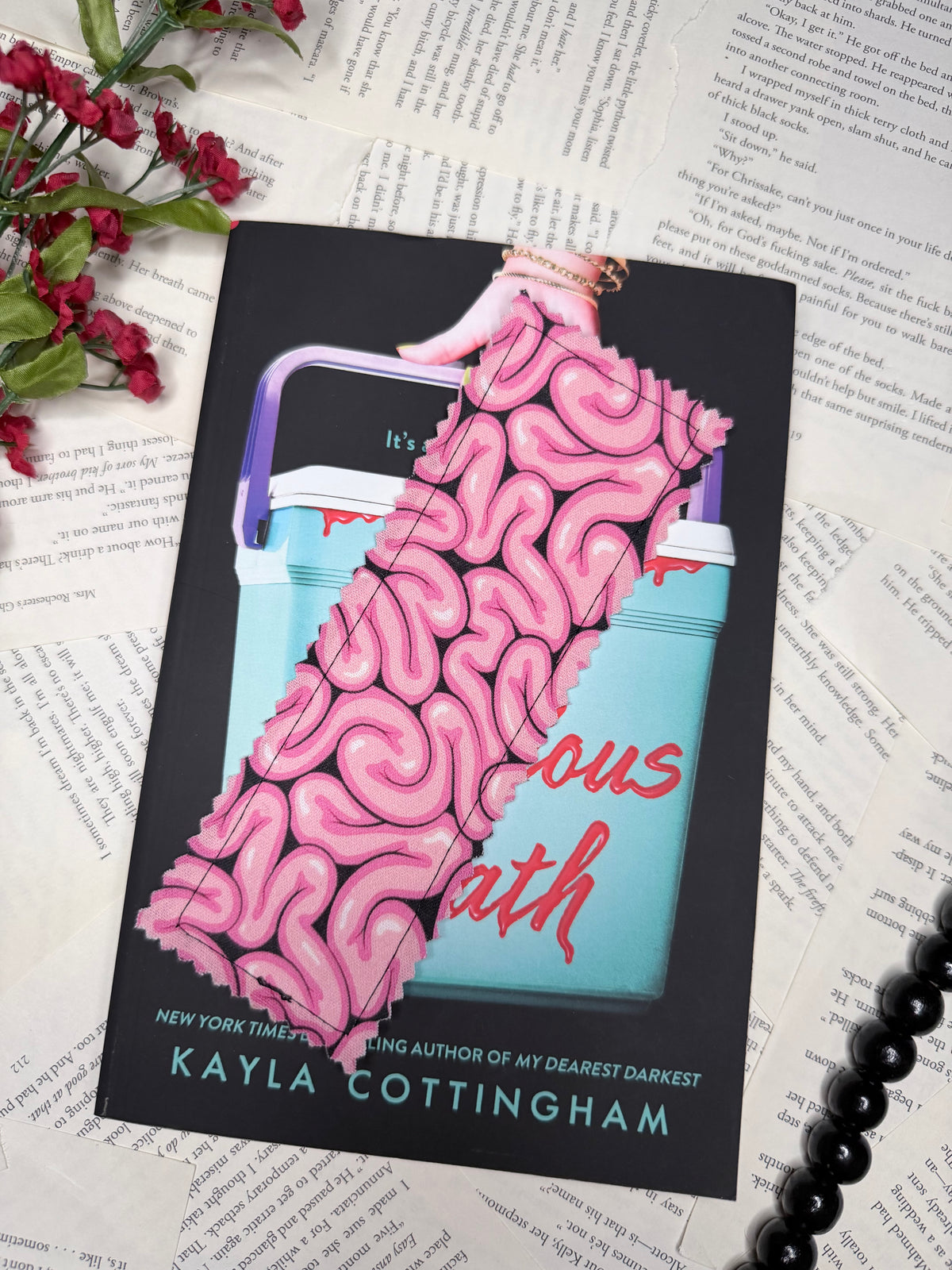 Brains  Fabric Book Mark