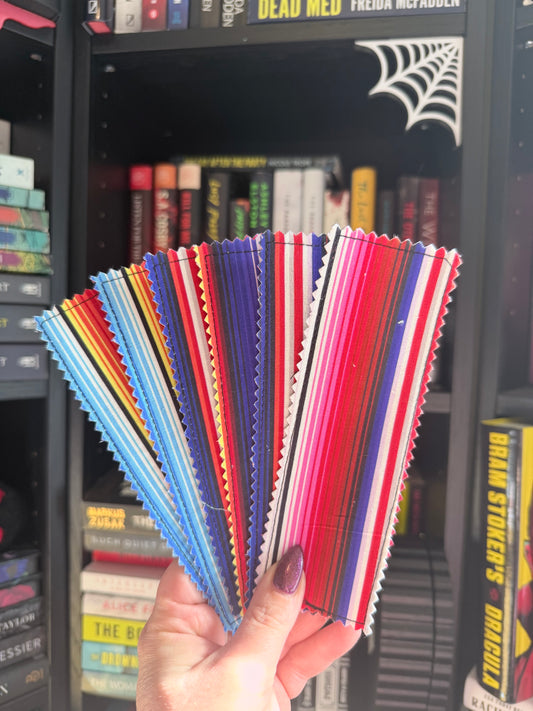 Serape Fabric Book Mark