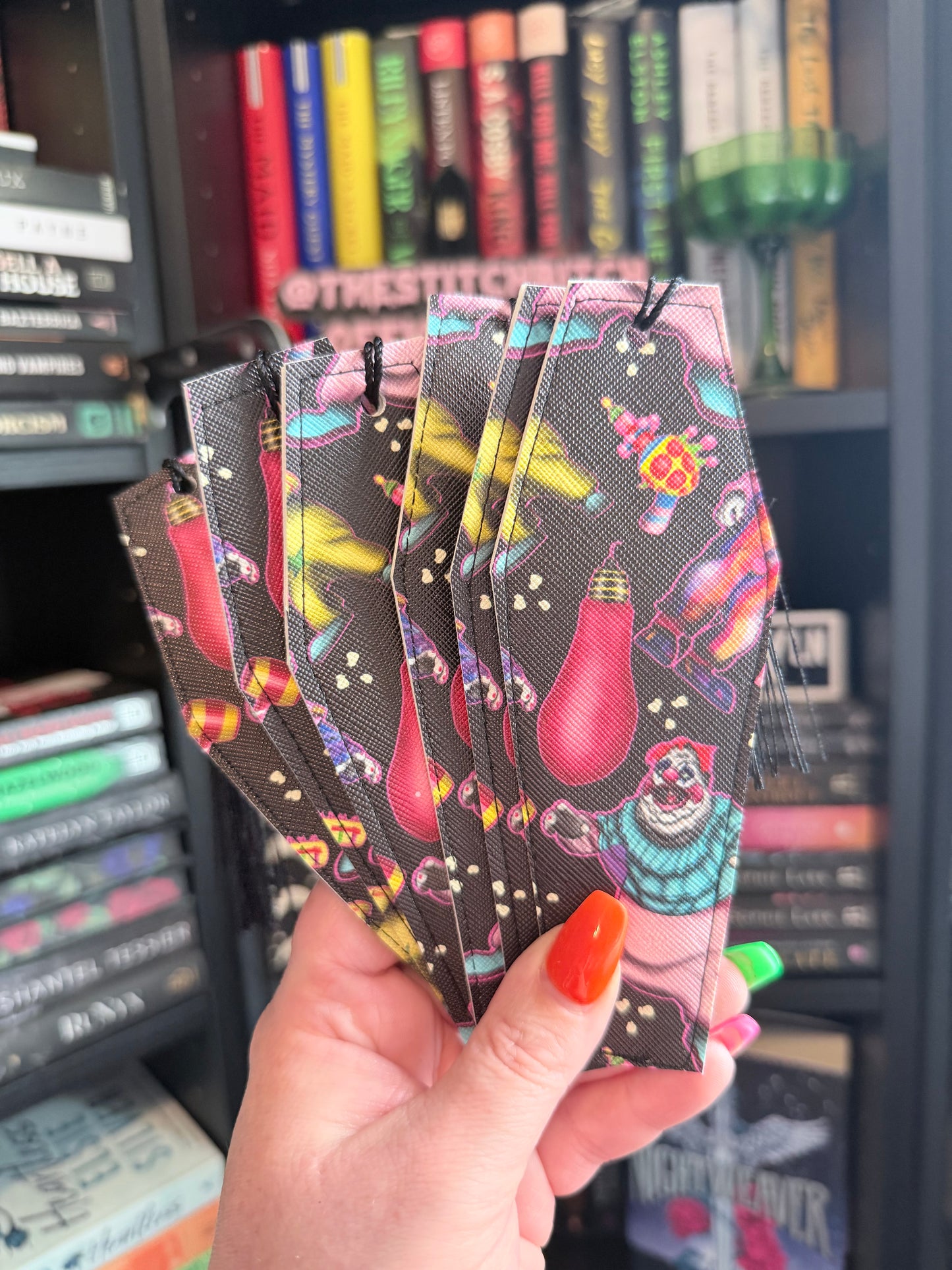 Killer Klowns Coffin Bookmark