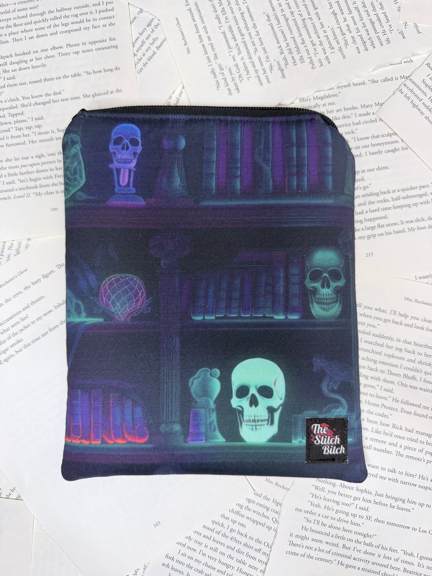 Haunted Bookshelf Sleeve