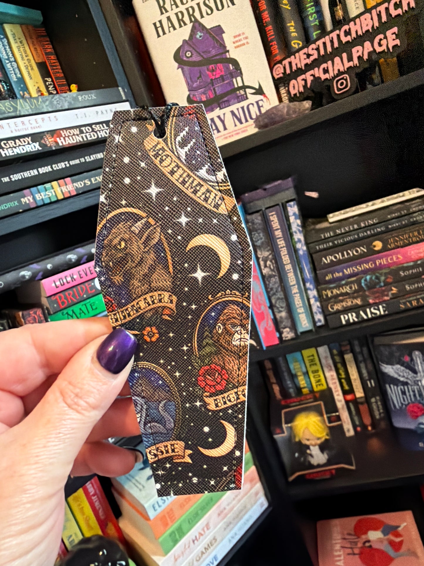 Cryptids Coffin Bookmark
