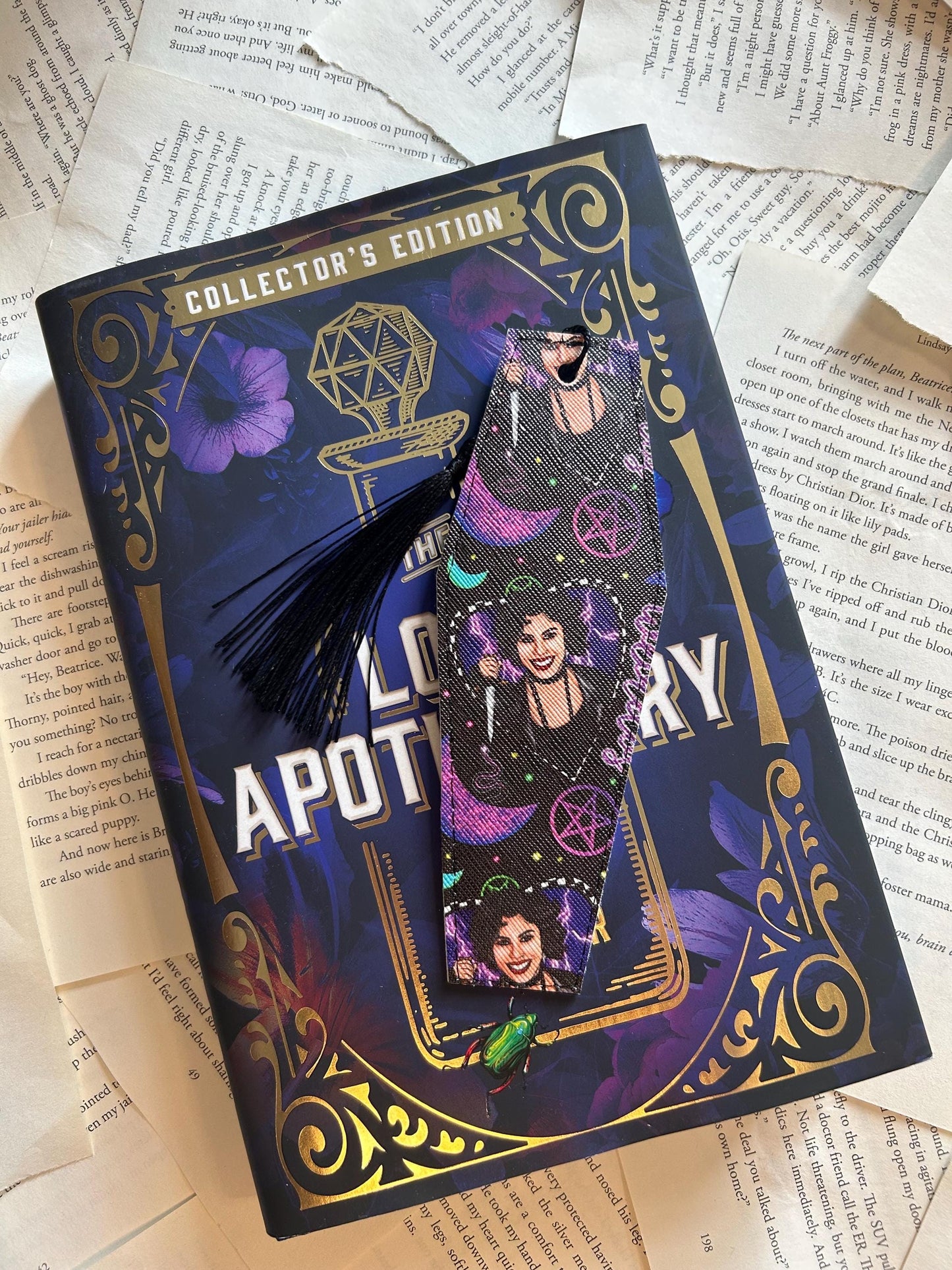 The Craft  Coffin Bookmark with Tassel