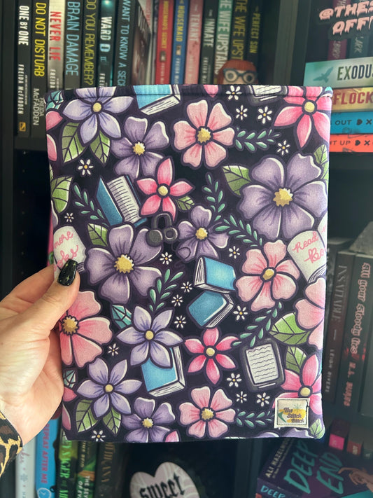 Floral Bookish Sleeve