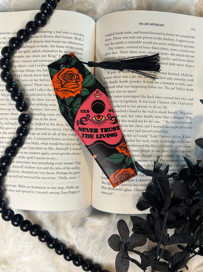 Never Trust The Living Coffin Bookmark