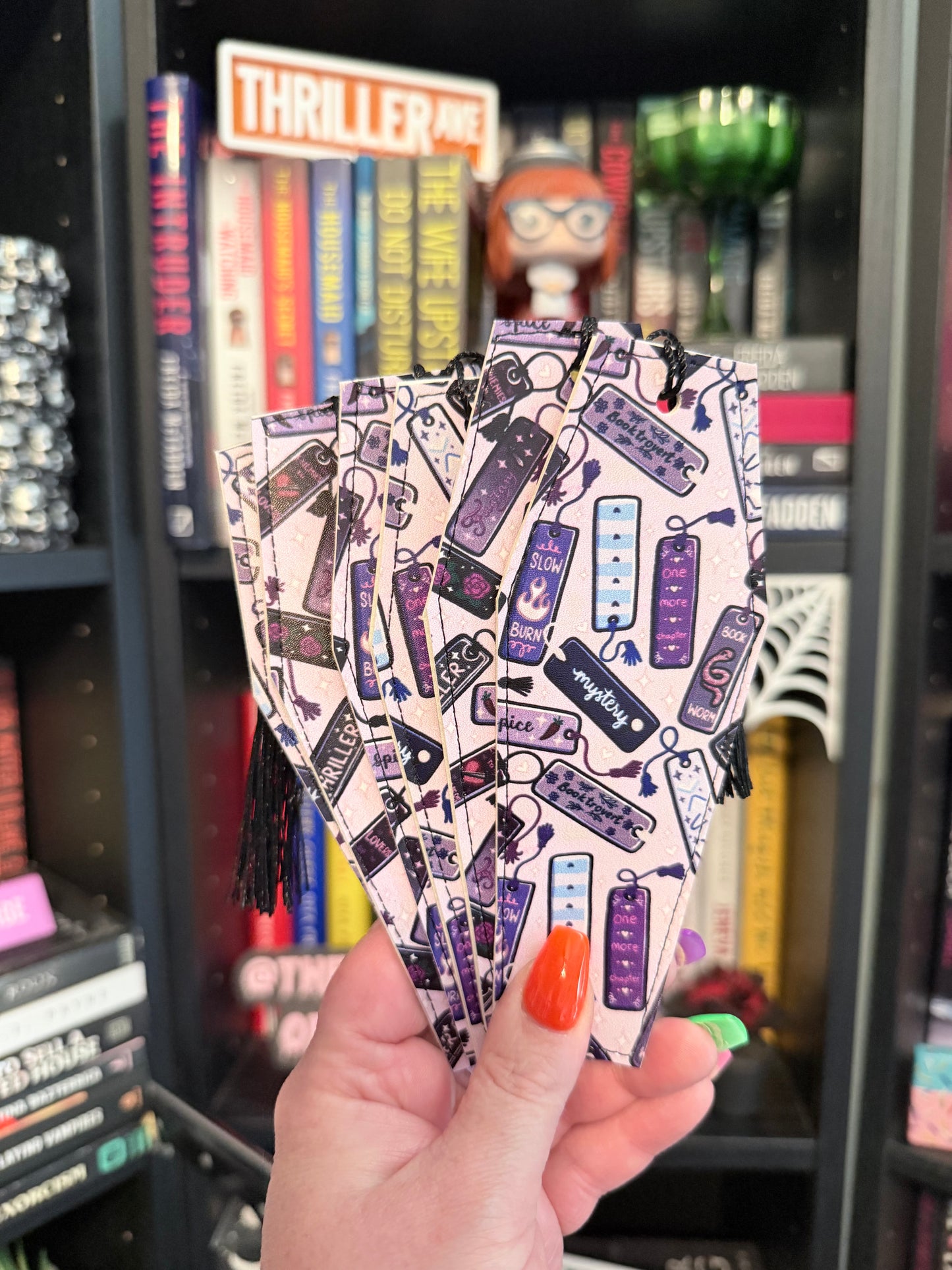 Bookmark Coffin Bookmark with Tassel