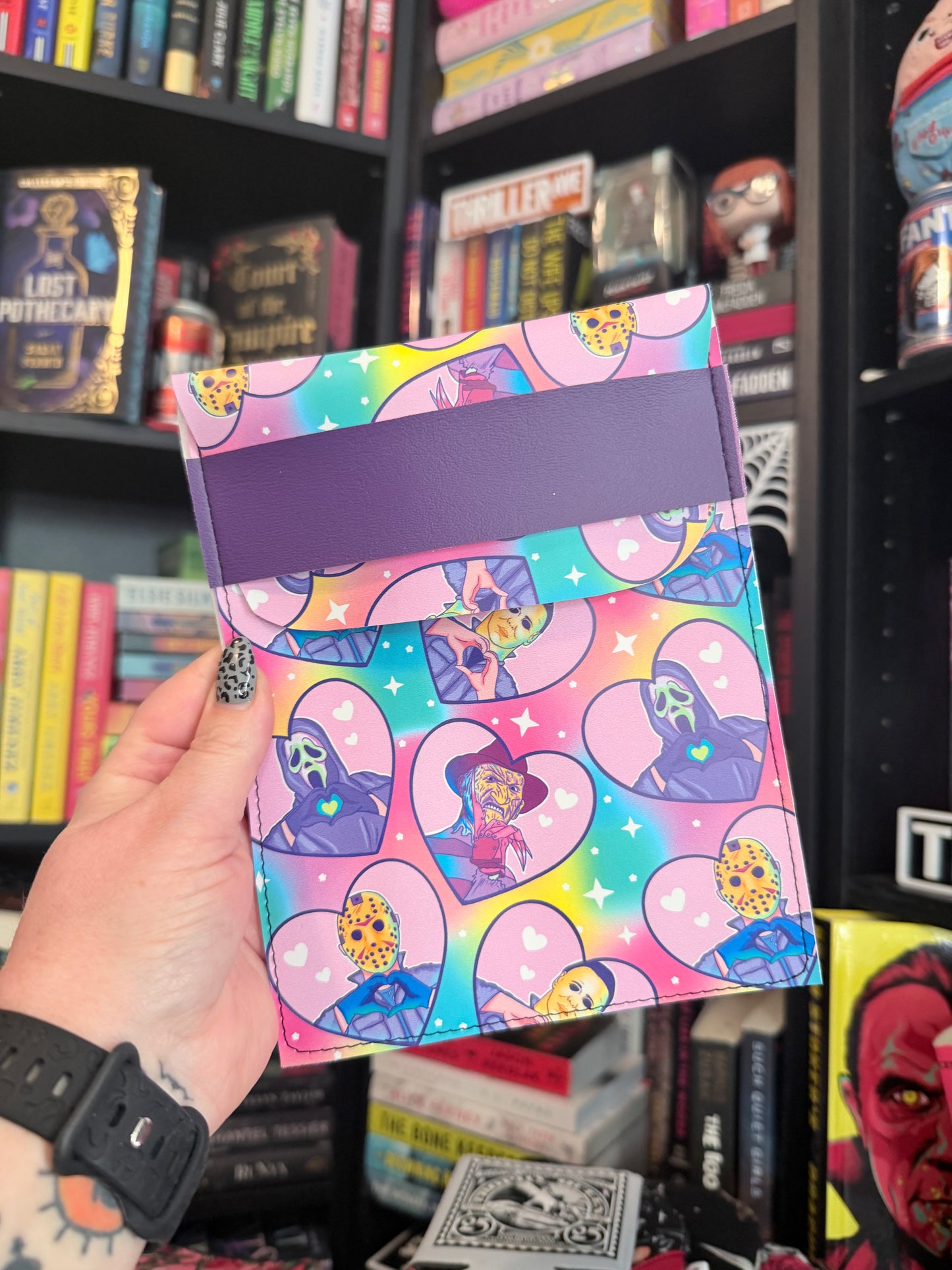 Horror Hearts Vinyl E-Reader Sleeve