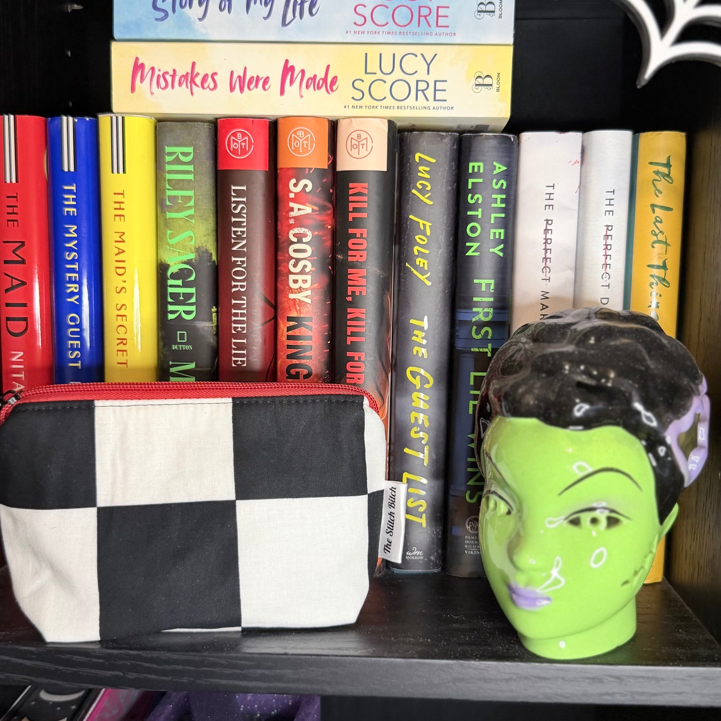 Black & White Checkered Little Ho-Bag