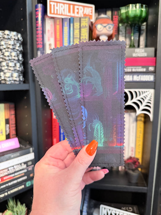 Haunted Bookshelf  Book Mark