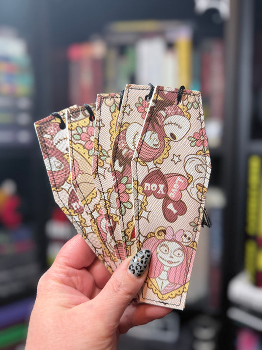 Valloween Nightmare Coffin Bookmark