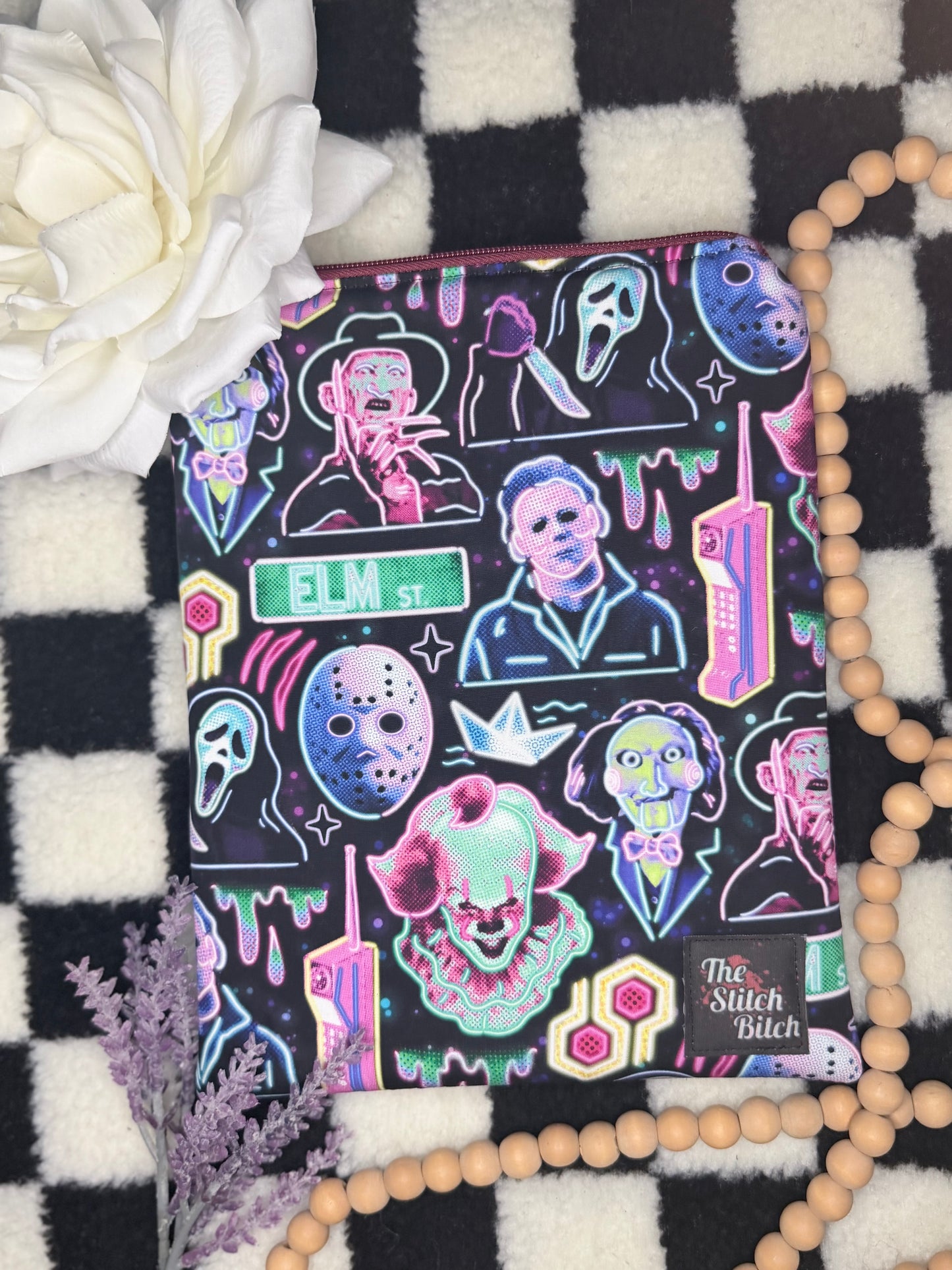 Neon Horror Sleeve