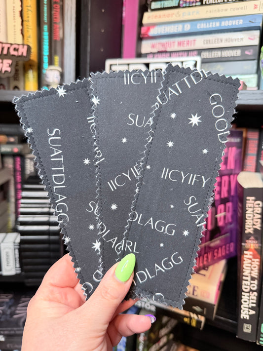 Good Girl Fabric Book Mark