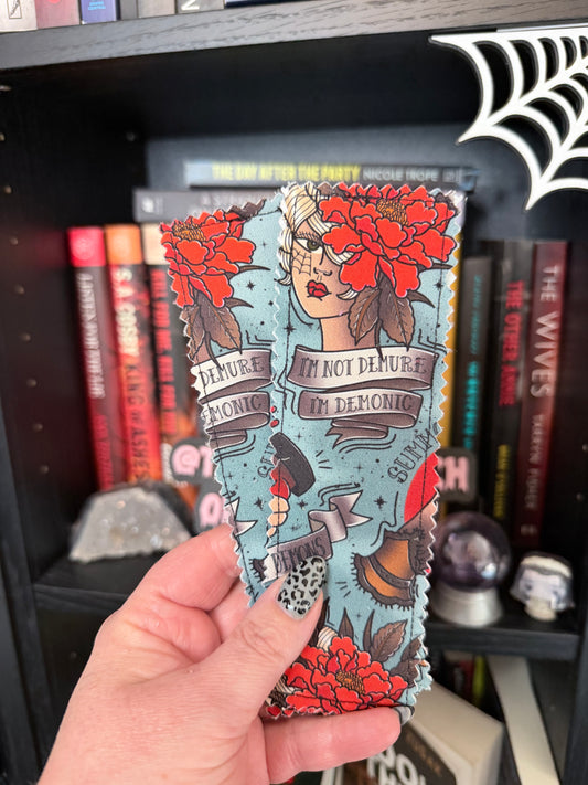 Im not demure I'm demonic Bookmark