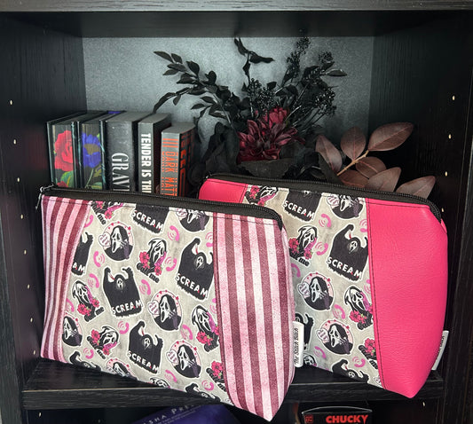 Kiss & Kill Large Make up Bag