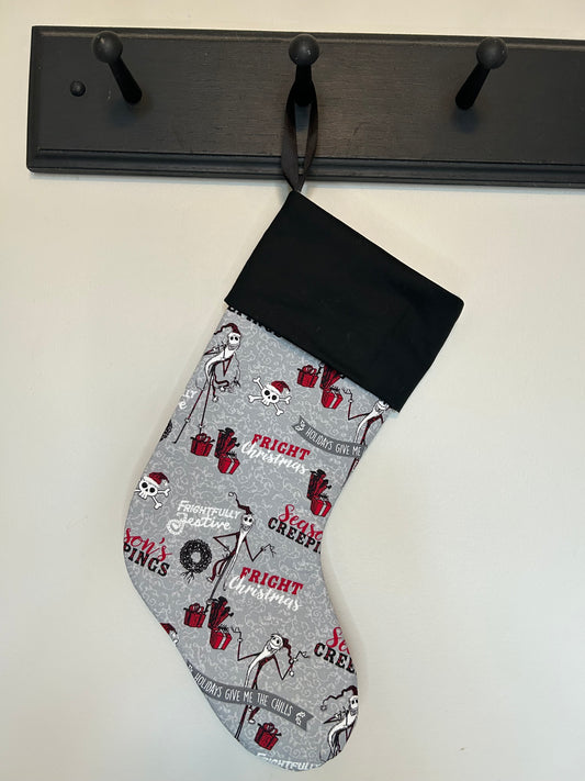 Pumpkin King Christmas Stocking