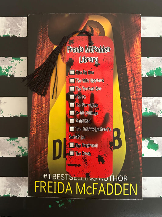Freida McFadden Thriller Bookmark