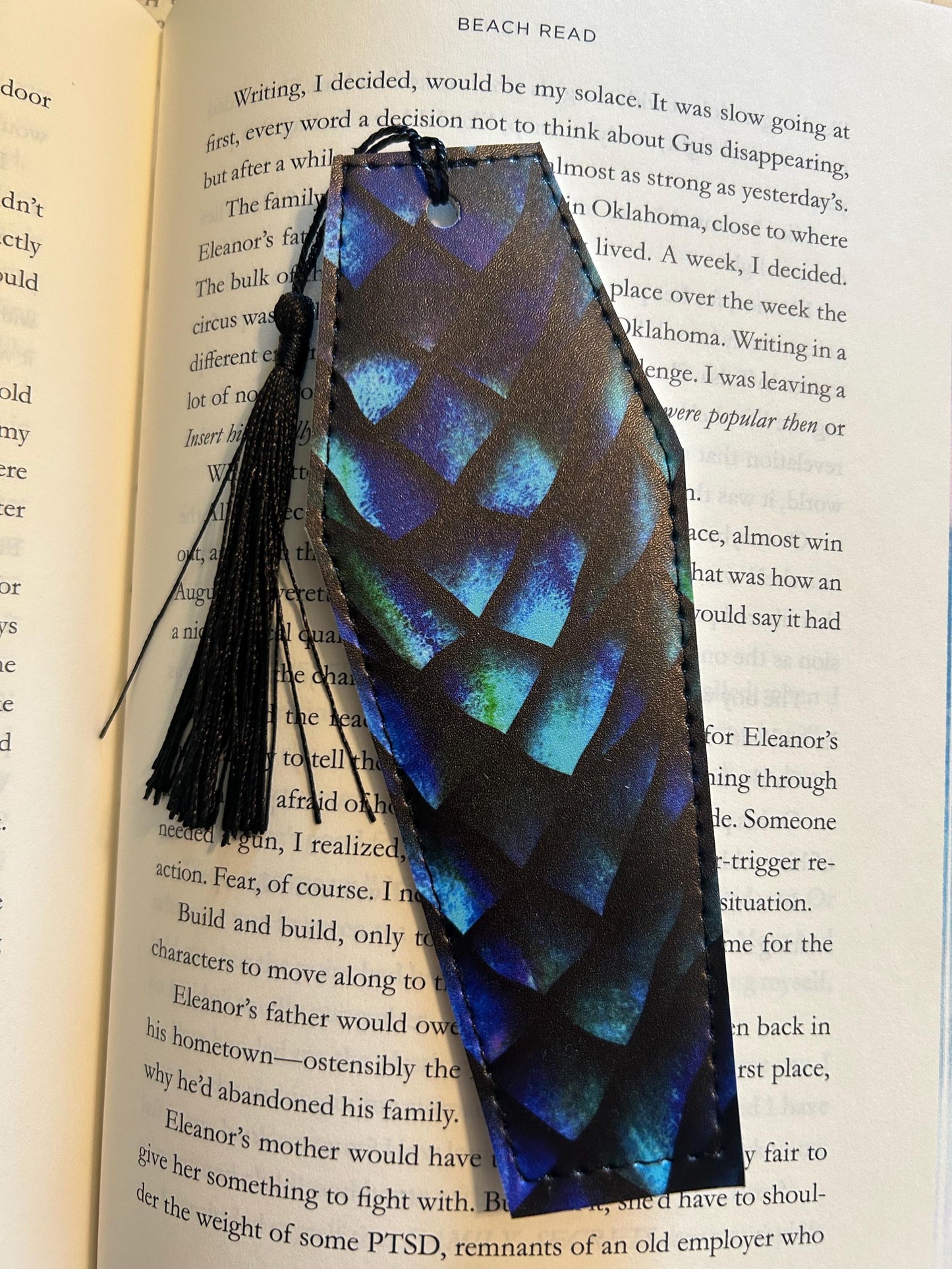 Dragon Scales Coffin Bookmark