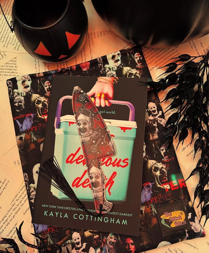 Art the Clown Knife Bookmark