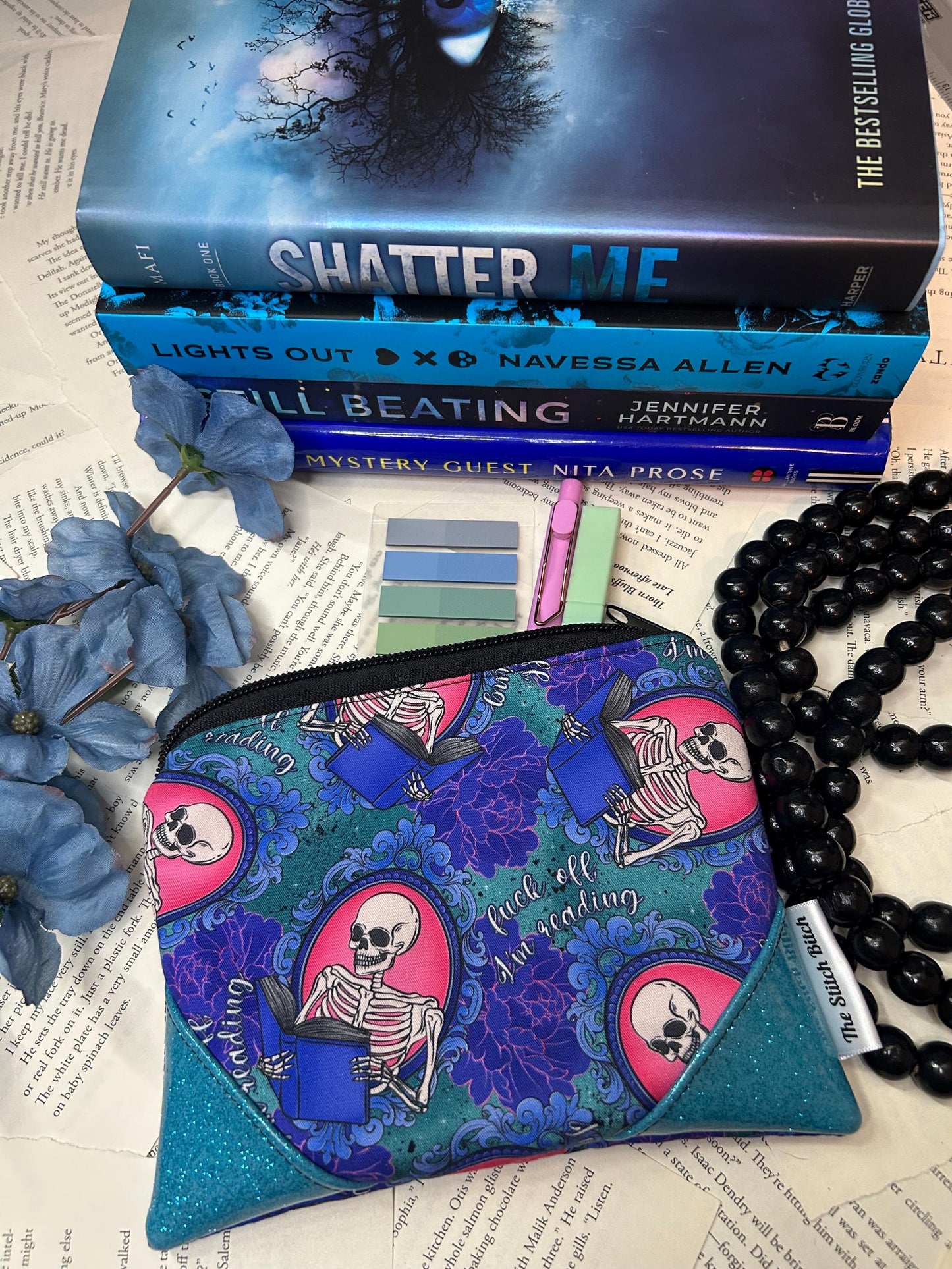 Fuck Off Im Reading Annotation Kit/Zipper Bag