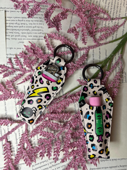 Bite Me Chapstick Keychain