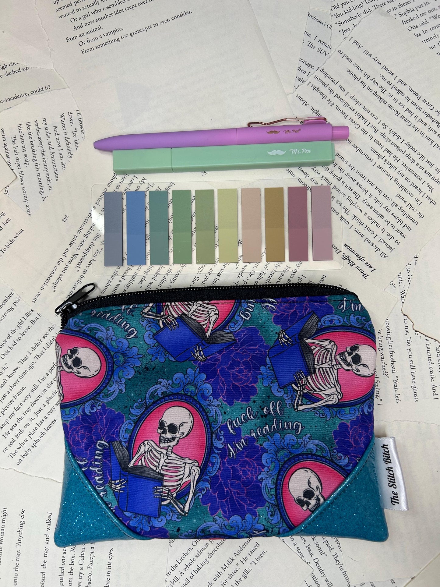 Fuck Off Im Reading Annotation Kit/Zipper Bag