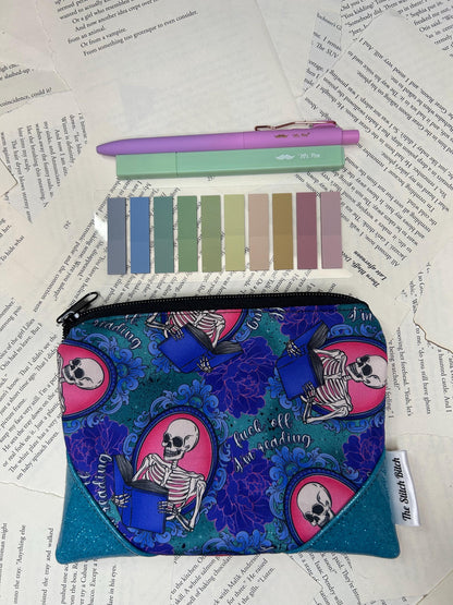 Fuck Off Im Reading Annotation Kit/Zipper Bag